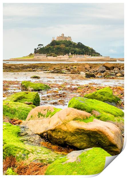 St Michael's Mount Cornwall Print by Tim Hill
