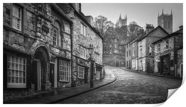 Steep Hill Lincoln Print by Tim Hill