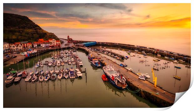 Scarborough Print by Tim Hill