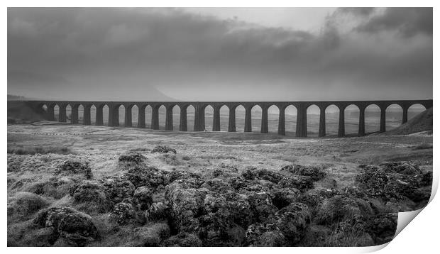 Ribblehead Viaduct Print by Tim Hill