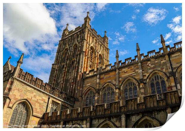 Great Malvern Priory Print by Martin fenton