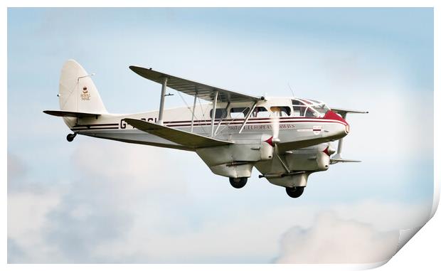 Dragon Rapide Print by Kevin Howchin
