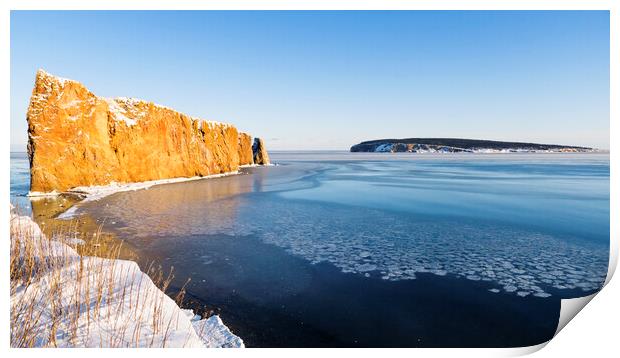 Gaspe Peninsula Print by Kevin Howchin