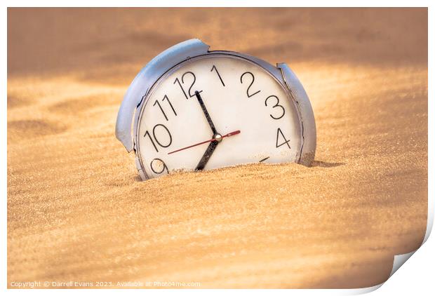 Sands of Time Print by Darrell Evans