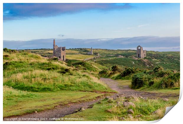 Path to Levant Mine Print by Darrell Evans