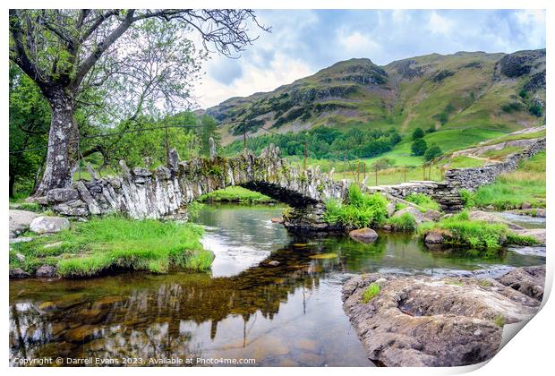 Slaters Bridge Print by Darrell Evans