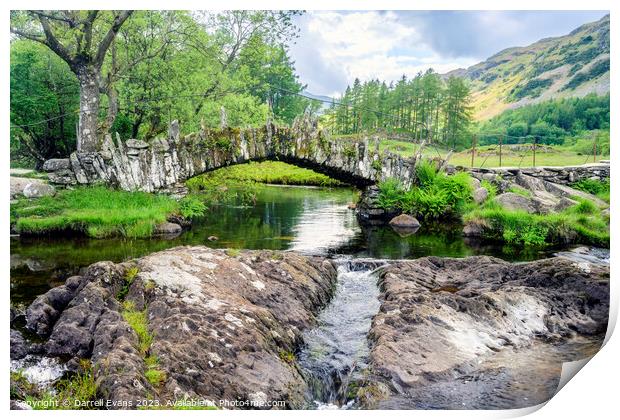 Slaters Bridge Print by Darrell Evans