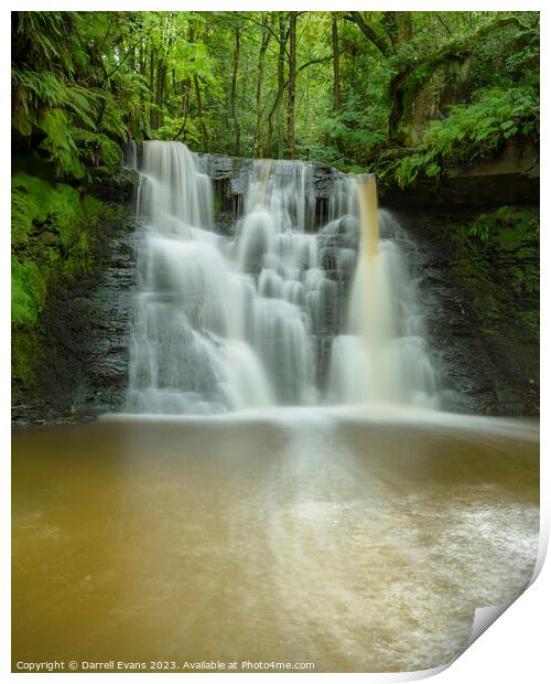 Stock Falls Print by Darrell Evans