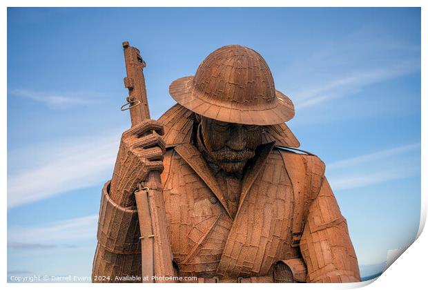 1101 Tommy Seaham Print by Darrell Evans