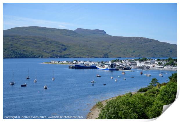 Ullapool Print by Darrell Evans