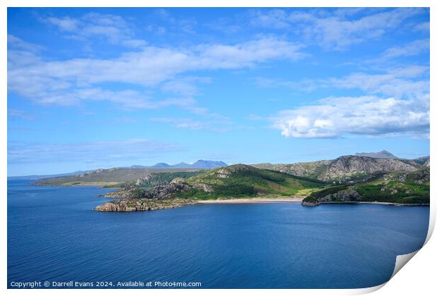 Gruinard Bay Print by Darrell Evans