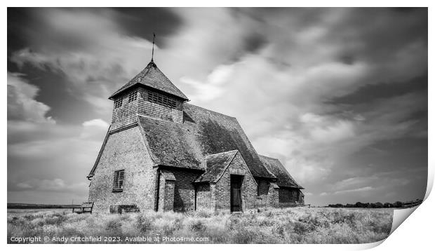 St Thomas Becket Church Print by Andy Critchfield