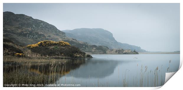 Loch Fada, Colonsay Print by Philip King