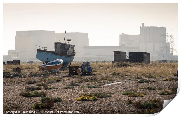 Dungeness Print by Philip King