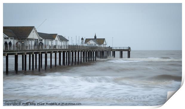 Southwold Pier  Print by Philip King