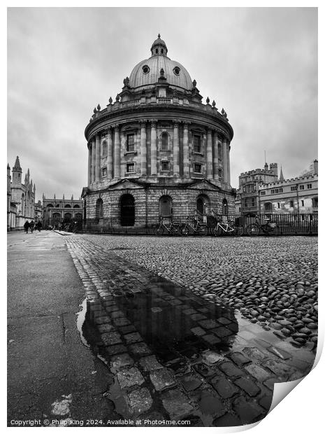 Radcliffe Camera - Oxford Print by Philip King
