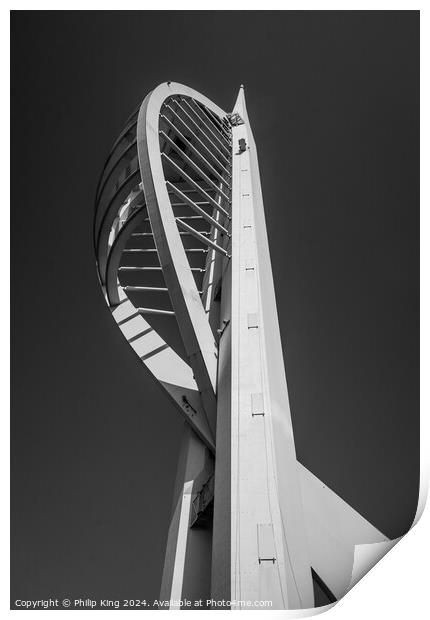 Spinnaker Tower, Portsmouth Print by Philip King