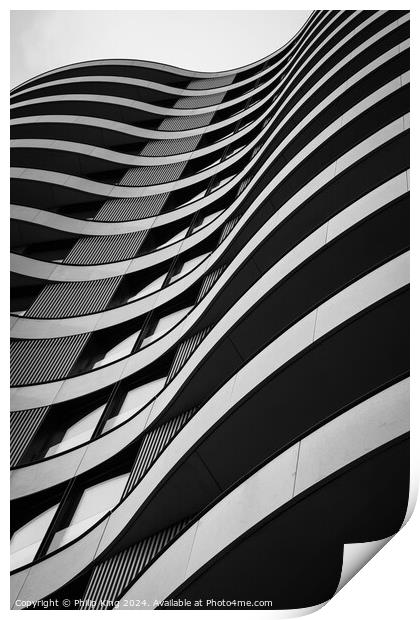 Modern Architecture - London Print by Philip King