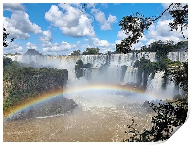 Iguazu Falls Print by Chris Billingham