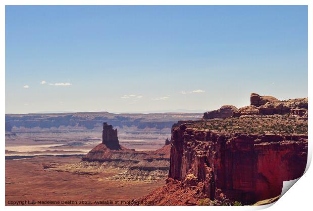 Canyonlands National Park, Utah Print by Madeleine Deaton