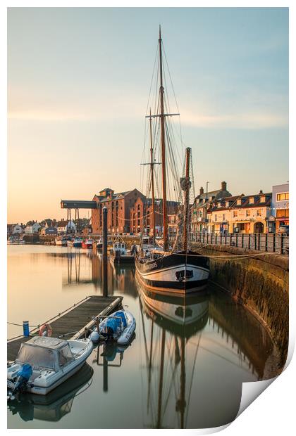 The Albatros, Wells-next-the-sea  Print by Bryn Ditheridge