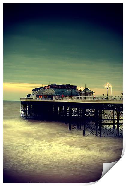 Cromer Pier Norfolk Print by Simon Gladwin