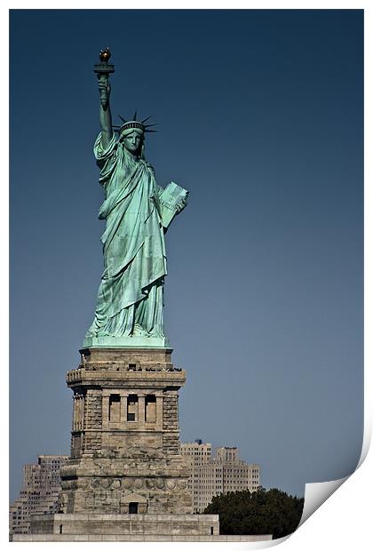 Statue of Liberty Print by Simon Gladwin