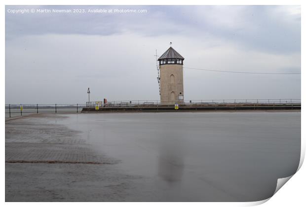 Brightlingsea Beach Print by Martin Newman