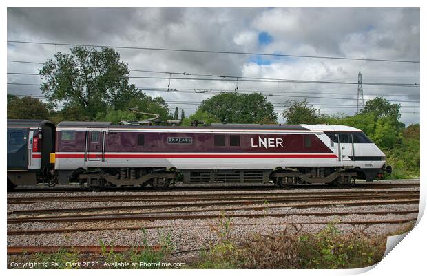 LNER Class 91  Print by Paul Clark
