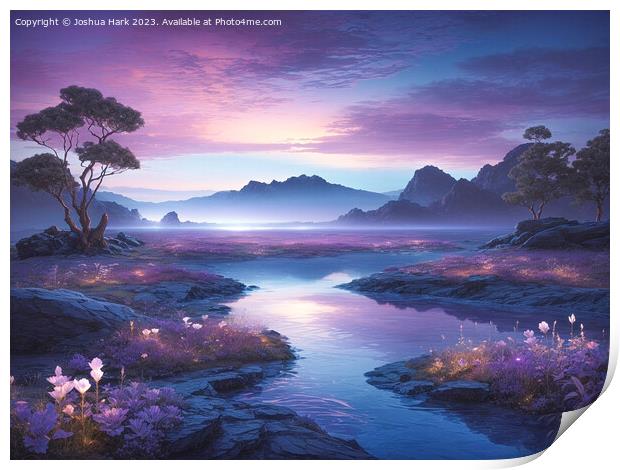 Enchanted Scenery  Print by Joshua Hark