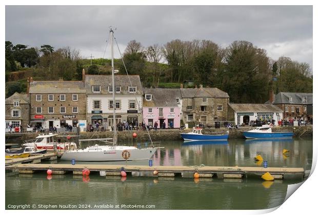 Padstow Harbour, Cornwall Print by Stephen Noulton