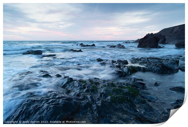 Dollar Cove Blue Hour Print by Andy Durnin