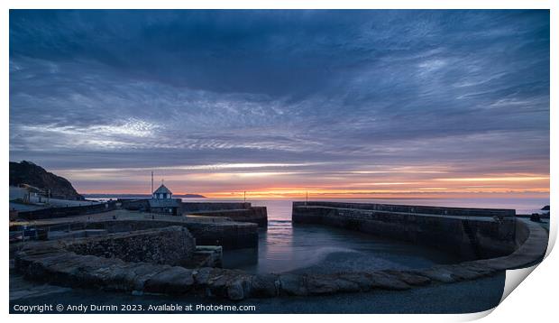 Charlestown Sunrise 3 Print by Andy Durnin