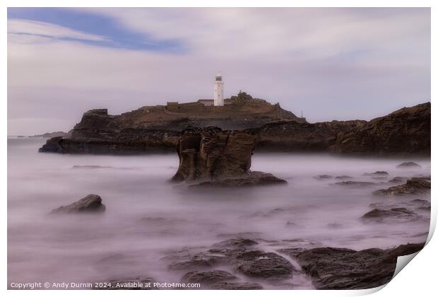 Ethereal Godrevy Print by Andy Durnin