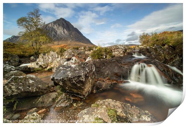 Buachaille Etive Mor  Print by Janet Marsh  Photography