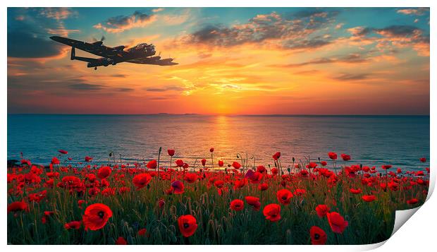 Coming Home Print by Airborne Images