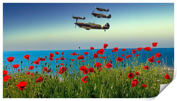 Flypast Print by Airborne Images