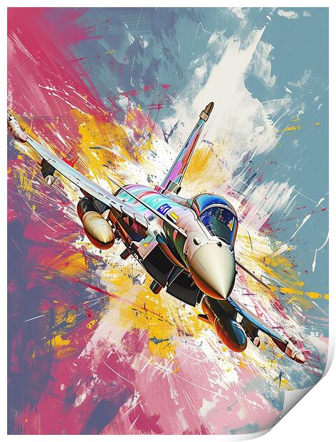 Eurofighter Typhoon Art Print by Airborne Images