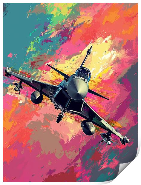 Eurofighter Typhoon Art Print by Airborne Images