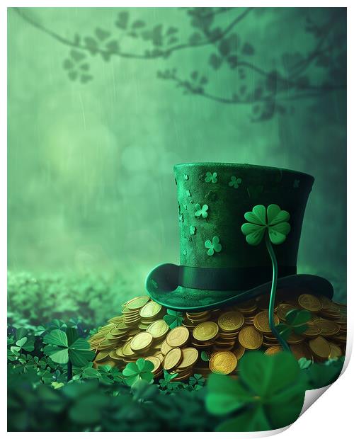 Luck of the Irish Print by T2 