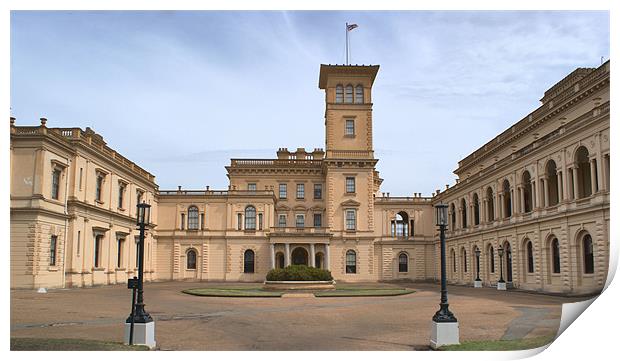 Osborne House IoW Print by George Young