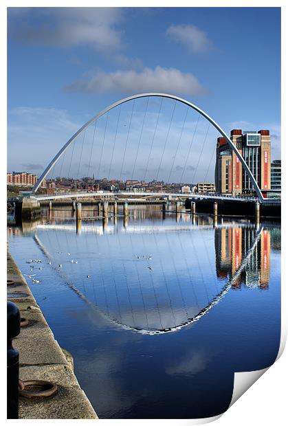 The Mirror Tyne Print by George Young