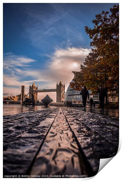 Tower Bridge  Print by Bobby Conway