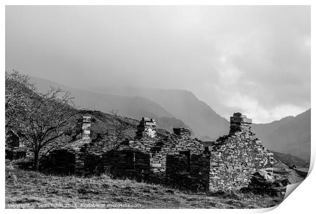 Anglesey Barracks Mountain Views Print by Sean Tobin