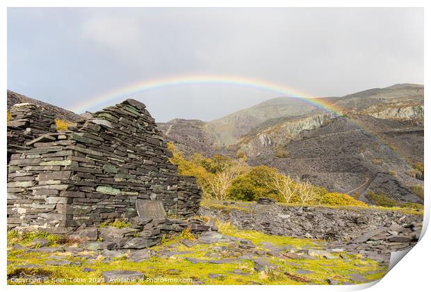 Anglesey Barracks Rainbow Print by Sean Tobin