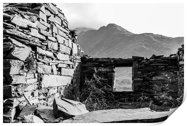 Anglesey Barracks Window View Print by Sean Tobin