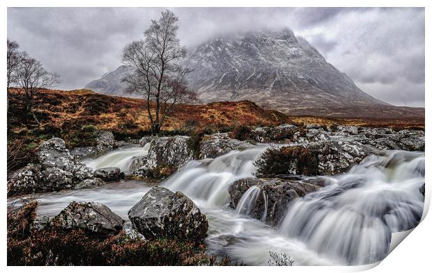 The buchaille Print by CHRIS ANDERSON