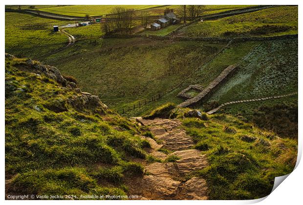 Outdoor stonerock Print by Man And Life