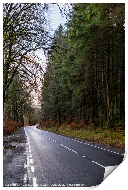 Outdoor road Print by Man And Life