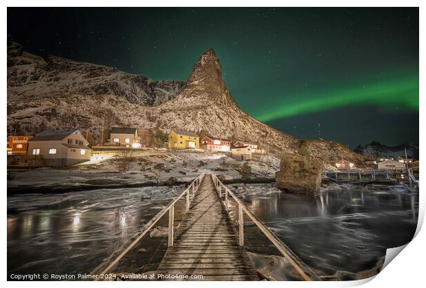 Norway - Lofoten Print by Royston Palmer